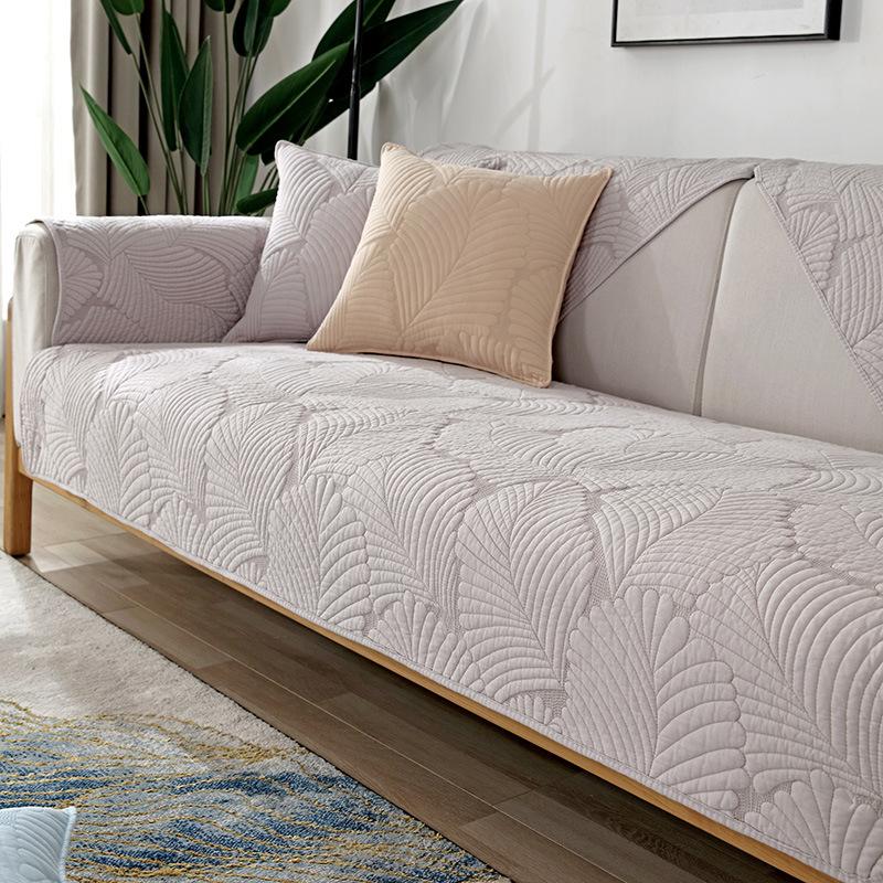 Four Seasons Universal-Sofakissen, Kissen aus reinem Baumwollstoff, nordisch, schlicht, modern, rutschfest, Massivholz, Sofabezug, Baumwollbezug, Handtuch