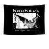 Arazzo Bauhaus Gotico Vintage da Appendere alla Parete Arredamento Dark Academia Estetica Divisorio per Ambienti Tessile Artistico per la Casa