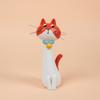 Quirky Vase Cute Design Cartoon Flower Holder Stretched Neck Creature Planter Premium Resin House Decoration