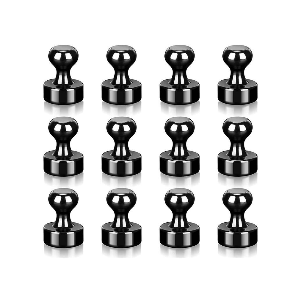 10uds Pines Magnéticos Neodimio Chinchetas Magnéticas para Pizarra Cono Súper Fuertes Imanes para Nevera Herramientas de Almacenamiento para el Hogar