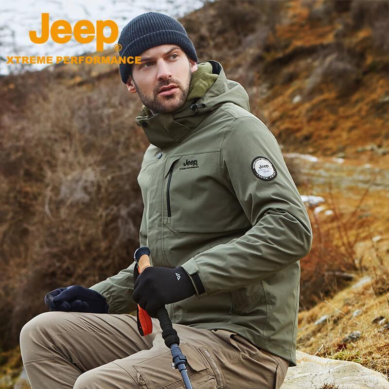 JEEP Men s 3-in-1 Soft Shell Jacket S