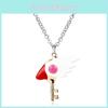 Cardcaptor Sakura Pendant Necklace Alloy Electroplated Unisex Gift For Travel Souvenir