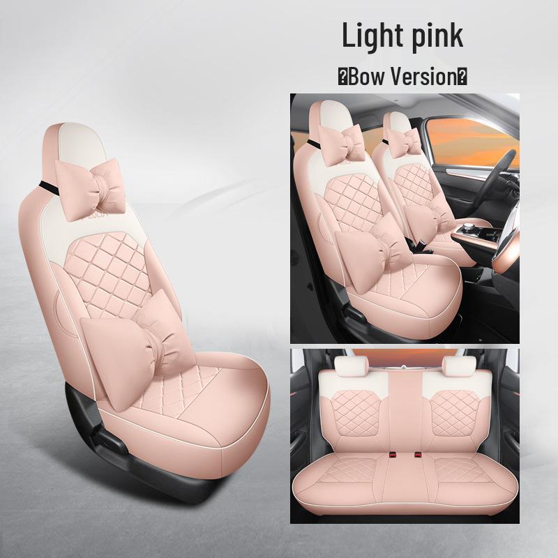 Universal Nano Leather Car Seat Cushion - All-Season Fit