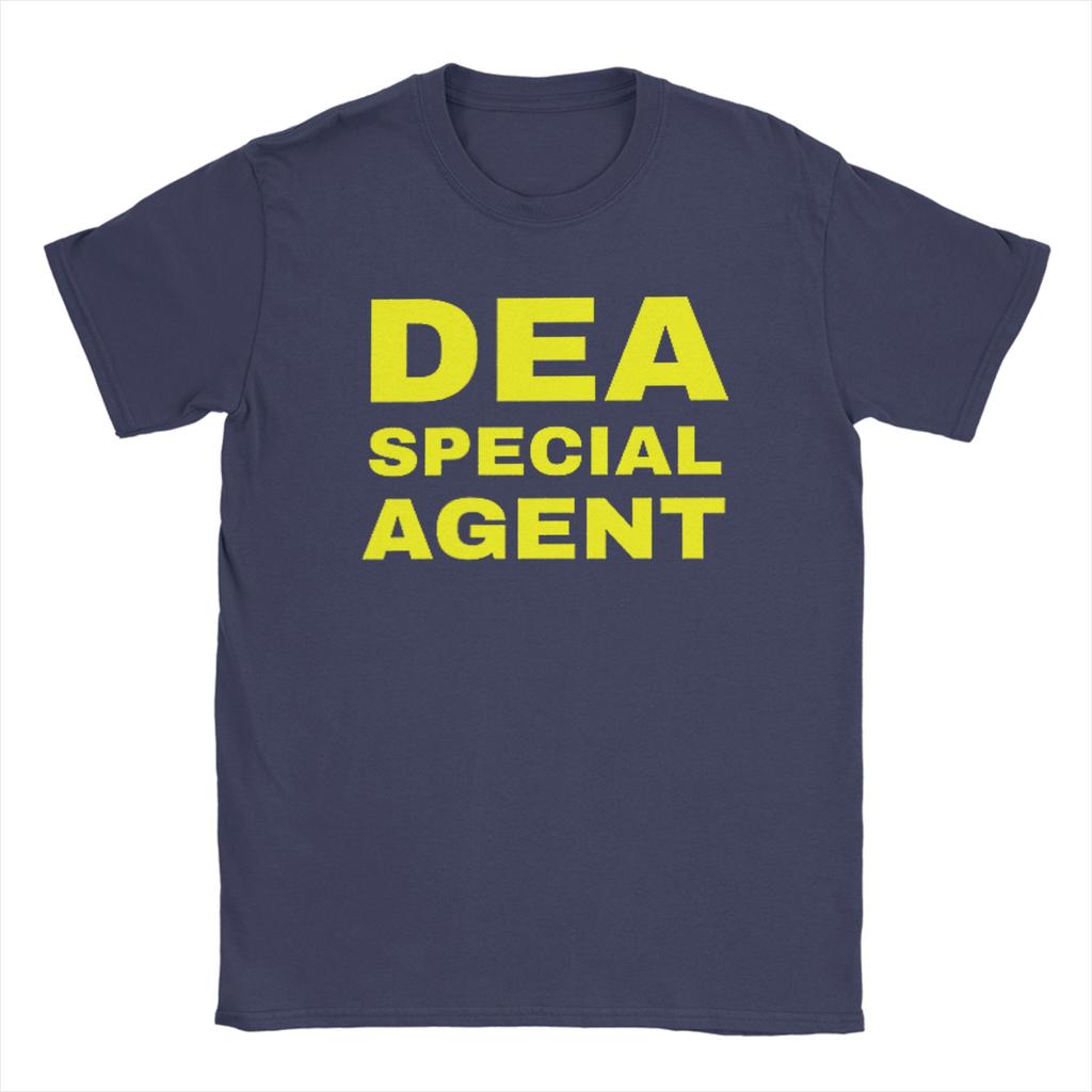 DEA Special Agent Drug Enforcement Administration T Shirt Pure Cotton TShirts For Mens Tshirt Short Sleeve Y2K Top Tees