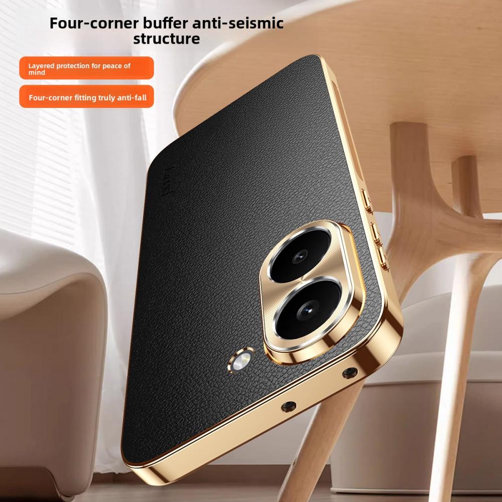 For Xiaomi POCO X8 Pro Max Case Luxury PU Leather Skin Plating Lens Protective Back Cover Case For POCO X8Pro Max Phone Shell