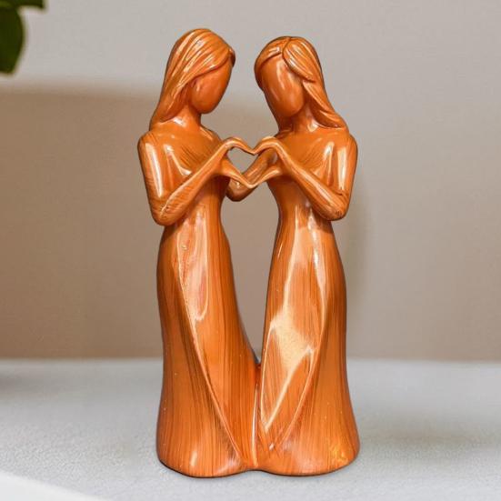 Figurka Przyjaźni Sióstr Statua Przyjaźni Między Kobietami Dwie/Trzy/Cztery/Pięć/Sześć Sióstr Rzeźba Przyjaciółki Najlepsze Przyjaciółki Prezent Urodzinowy Bożonarodzeniowy