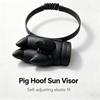3D Printing 3D Printing Pig Trotter Cap Adjustable Hand Sun Visor Headband  Outdoor Activities