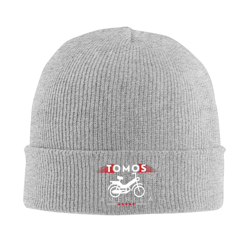 Tomos american, Tomos moped Warm Knitted Cap Winter Knit Bonnet Hat Skullies Beanies Hip Hop Caps for Unisex