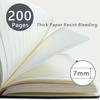 1Pcs Vintage A5 Leatherbound Notebook with Soft Cover and Bookmark Perfect for Business Meetings and University Life