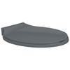 Day and Night - Day and Night Gray Oval Soft Close Toilet Seat and Lid
