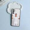 C-CR-7-Ronaldo Black Soft Silicone Phone Case for Samsung S25, S24, S21, S22, S23, S30, Ultra, S20, Plus, FE, Lite