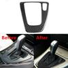 Car Gear Shift Panel Cover Decoration Carbon Fiber For BMW 3 Series E90 E92 2005-2012 Auto Trim Stickers Parts