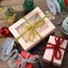 1Roll DIY Polyester Hanging Wreath Xmas Tree Decor Rainbow Color Ribbon Christmas Party Supplies Home Decor Wedding Decoration