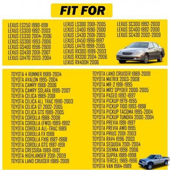 Water Coolant Temperature Cooling Sensor For Toyota 4Runner Corolla RAV4 Sienna