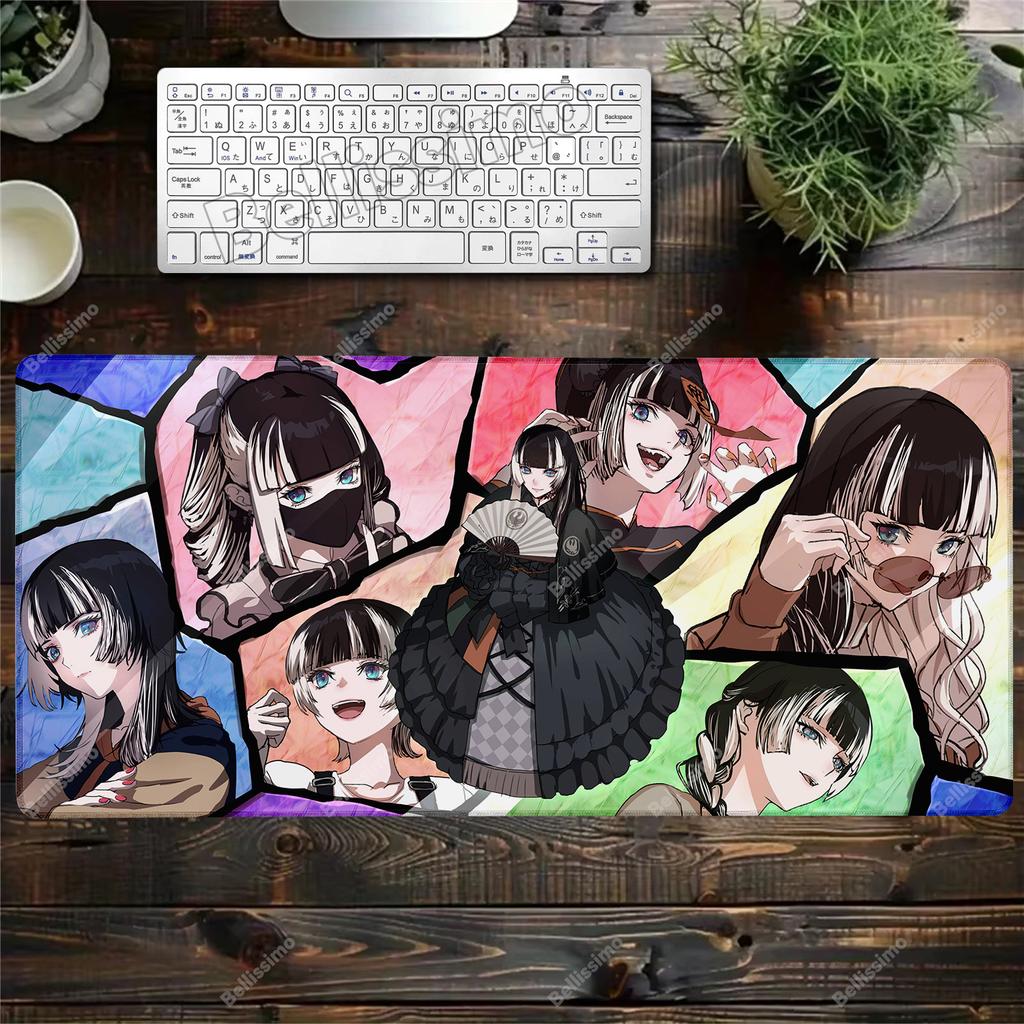 Anime Girl Desk Mat Juufuutei Raden Mouse Pad PC Cabinet Pad E-Sports Carpet Rug Gaming Accessories Gamer XXL Keyboard Tablemat