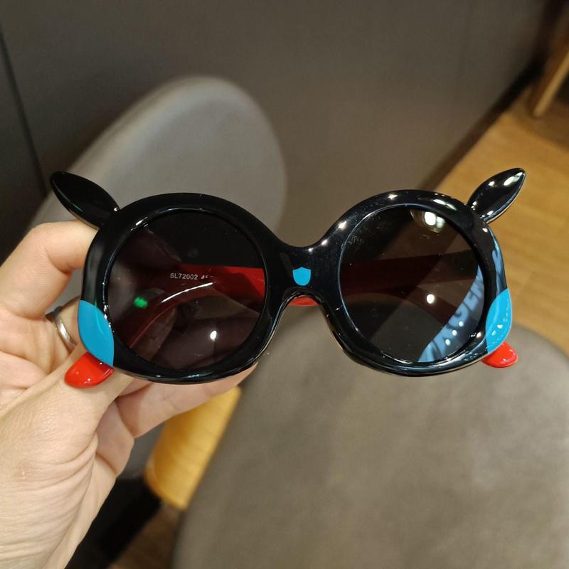 New Children Cute Cartoon Personality Sunglassesstreet Shooting Uv400 Boys Outdoor Sun Protection Glasses Kid Classic Eyewear