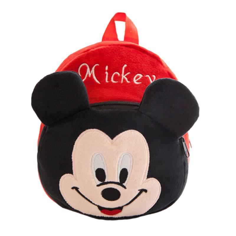 Cute Baby Children Plush Backpack Cartoon Anime Korean Version Kindergarten Early Education Shoulder Bag Anti-theft Shockproof 20*25cm