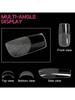 120Pcs Clear Full Cover Square Acrylic False Nails 12 Sizes French Nail Tips For Extension Salon DIY