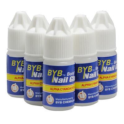 5 Pcs Pro Adhesive Transparent Nail Glue DIY Decor Acrylic Tips Manicure Tools