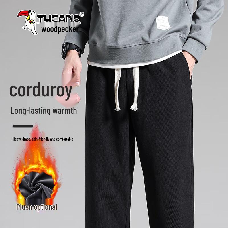 

Tucano Men s Corduroy Straight-Leg Casual Pants XL