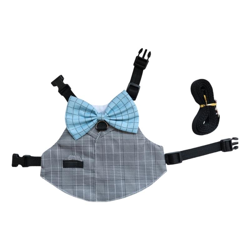 

Small Dog Harness Training Vest Size No Pull Design Tuxedo Ideal for Puppies and Small Breeds M