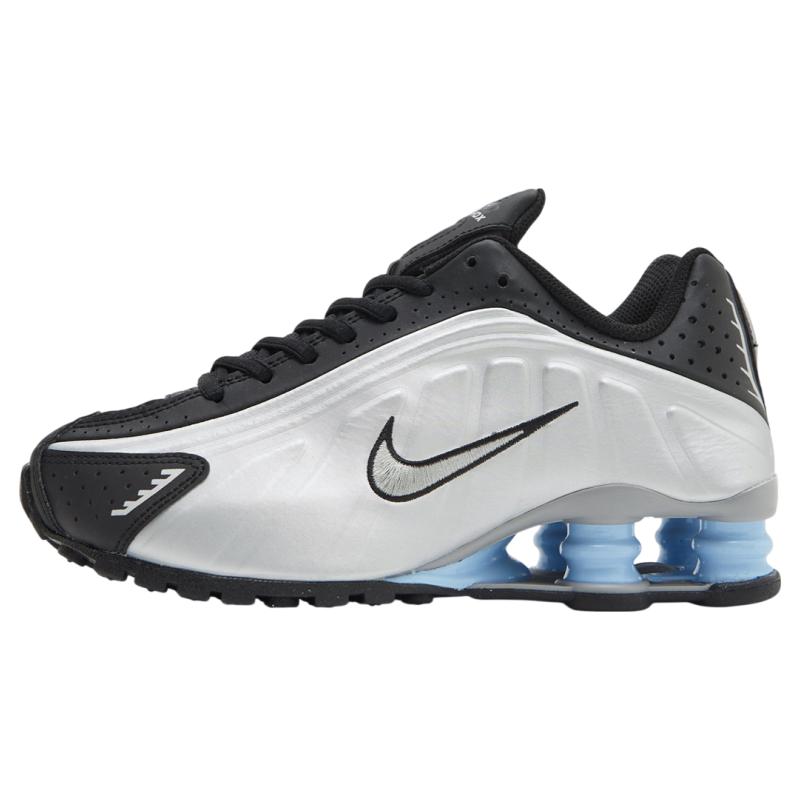 

Nike Shox R4 Metallic Silver Black Psychic Blue Sneakers HQ1988-004 41
