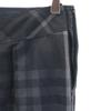 Burberry Sanyo Shokai Made In Japan Wool Check Pattern Midi Length Tack Skirt Women Used