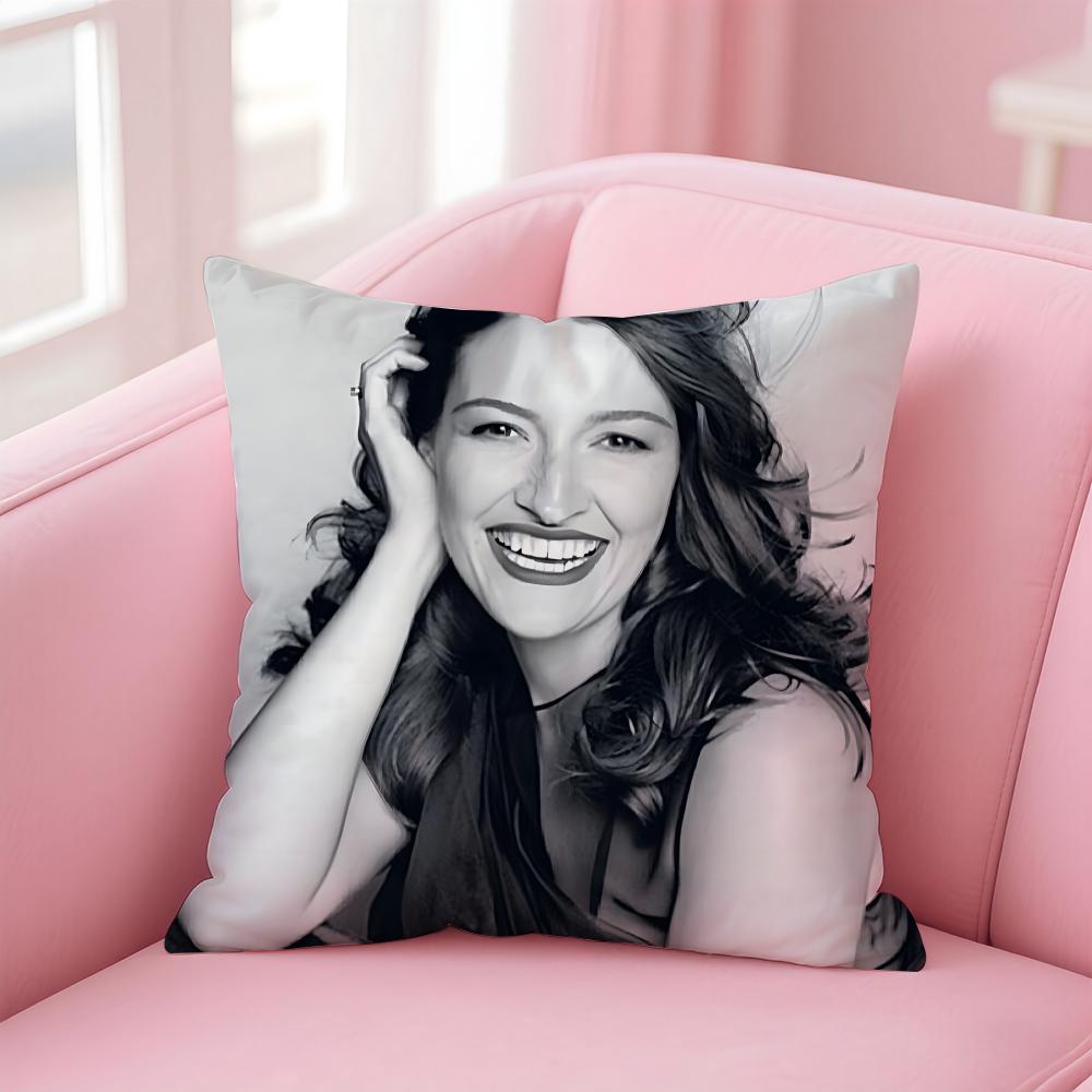 K-Kelly Macdonald Cushion Cover Pillow Case Soft Friendly Fabric & Concealed Zipper