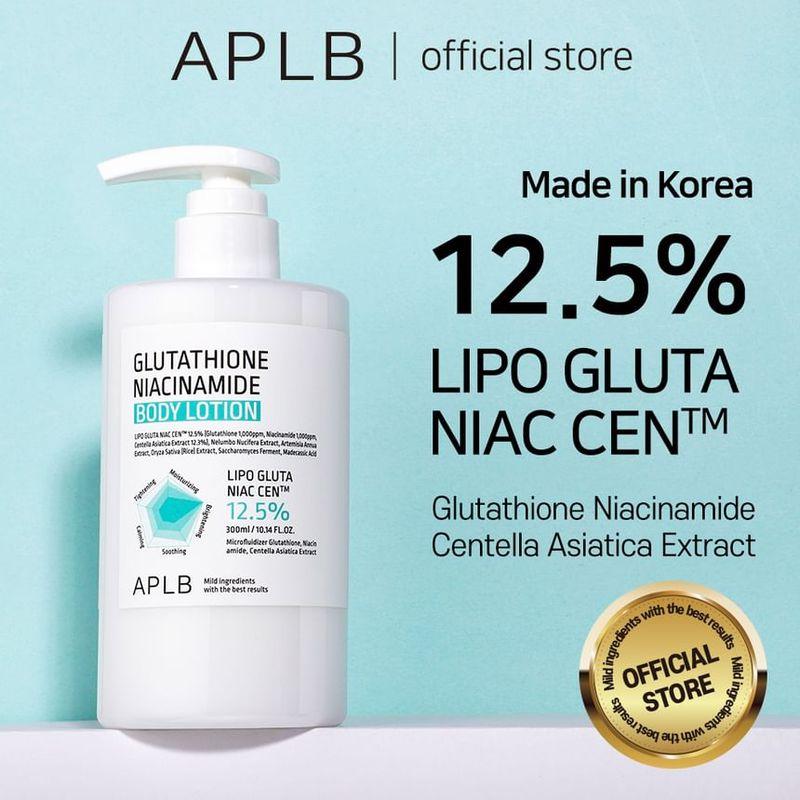 APLB - Glutathione Niacinamide Body Lotion Bundle Set