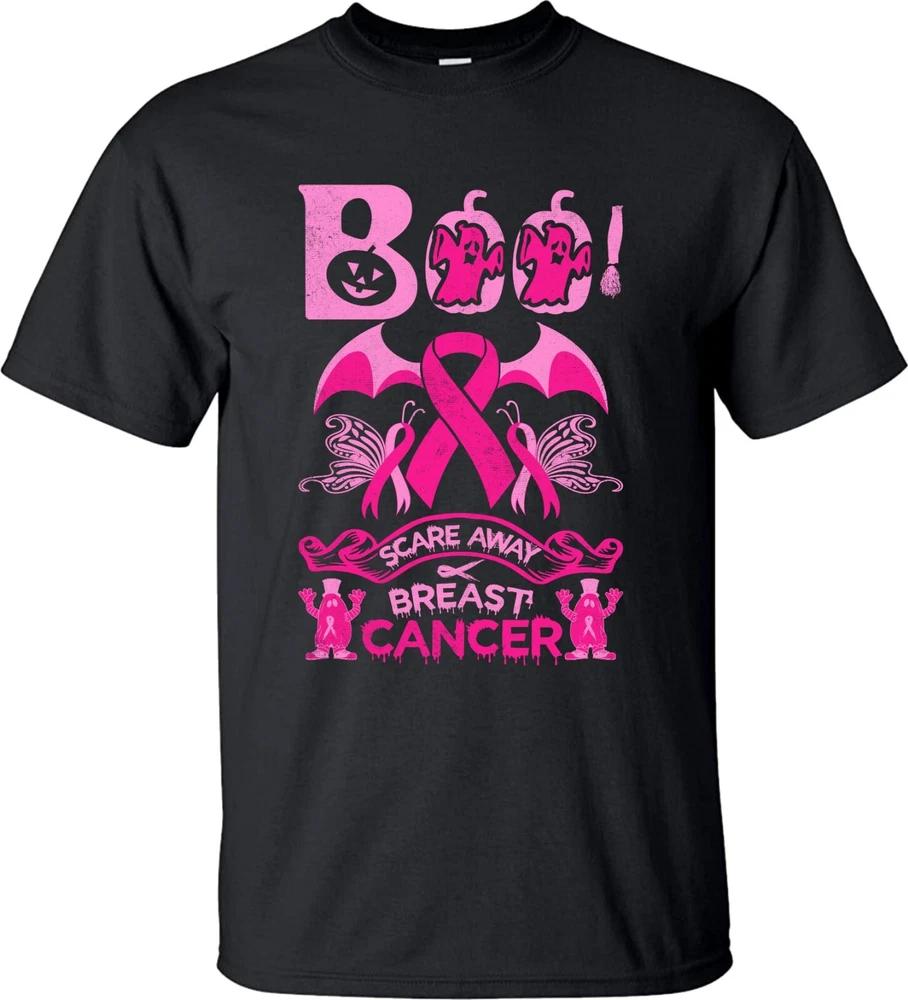 Halloween Breast Cancer Awareness Tshirt Horror Boo Health Medical Nightmare S