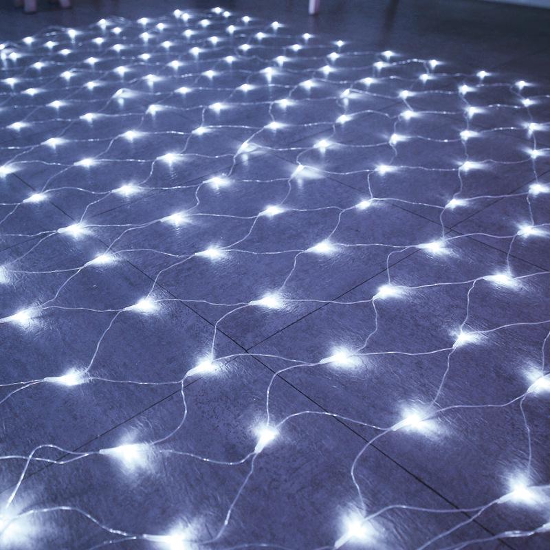 LED Net Solar Fishing Lights for Outdoor Lawn and Hotel Decor