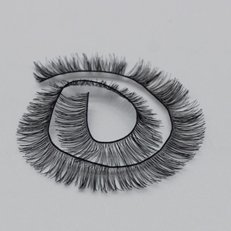 5PCS Craft Doll Accessory Eyelashes Set Customizable Length Realistic Curved Design Doll Eyelash Crafting Essential