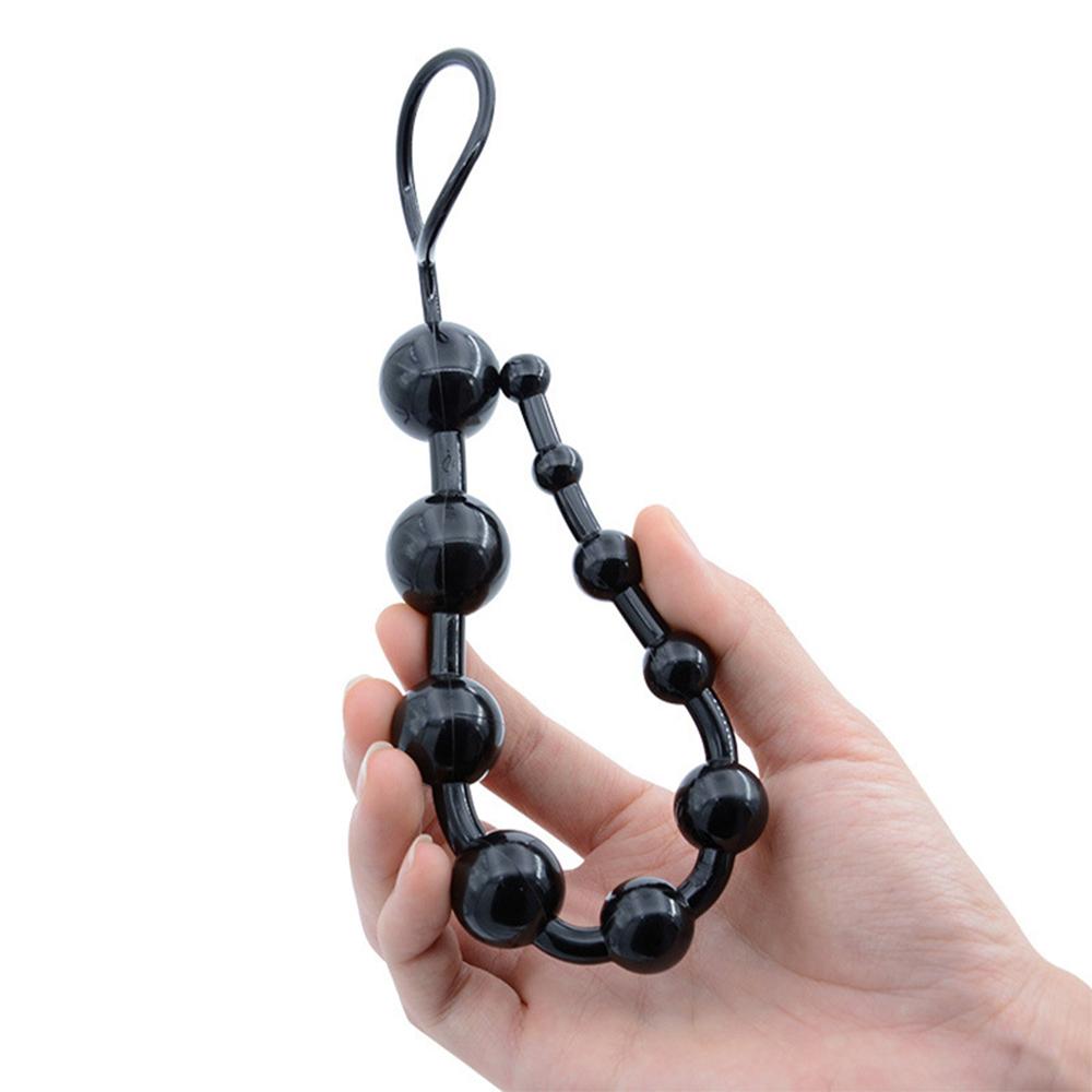 Analspielzeug, Farbe Gelee, Analkugeln, Sex, Orgasmus, Vagina, Plug & Play, Zugring, Kugel, Analstimulator, Gesäßperlen für Frauen