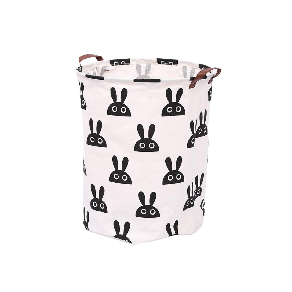 Cotton Animal Storage Basket Kids Toys Clothes Shoes Organizer Sundries Folding Storage Box Cabinet Home Kwaii Basket Container