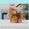 Cute Embroidered Camel Plush Toy Keychain For Kids And Adults