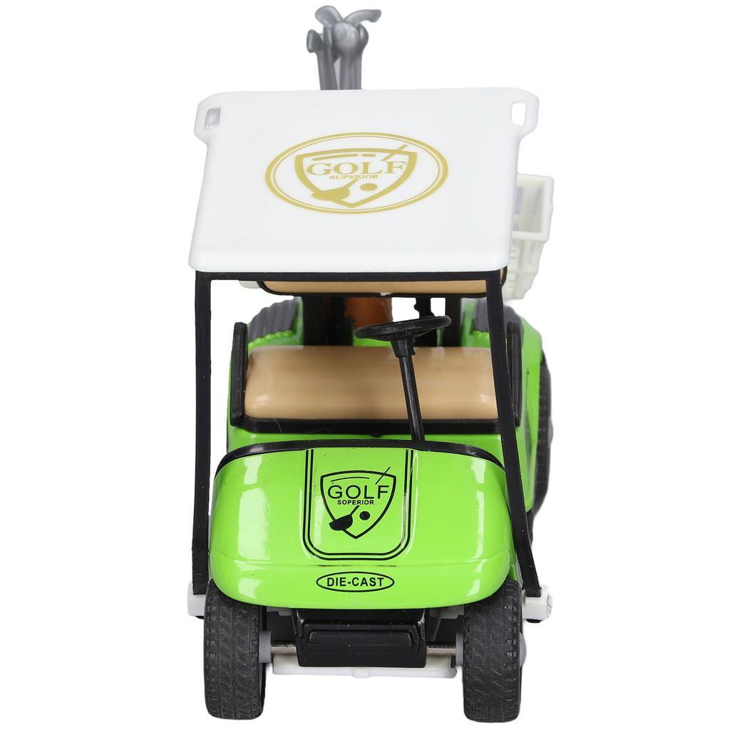 1:36 Alloy Action Cart Model Simulated Pull Back Car Toy Decoration Holiday Gift for ChildrenGreen