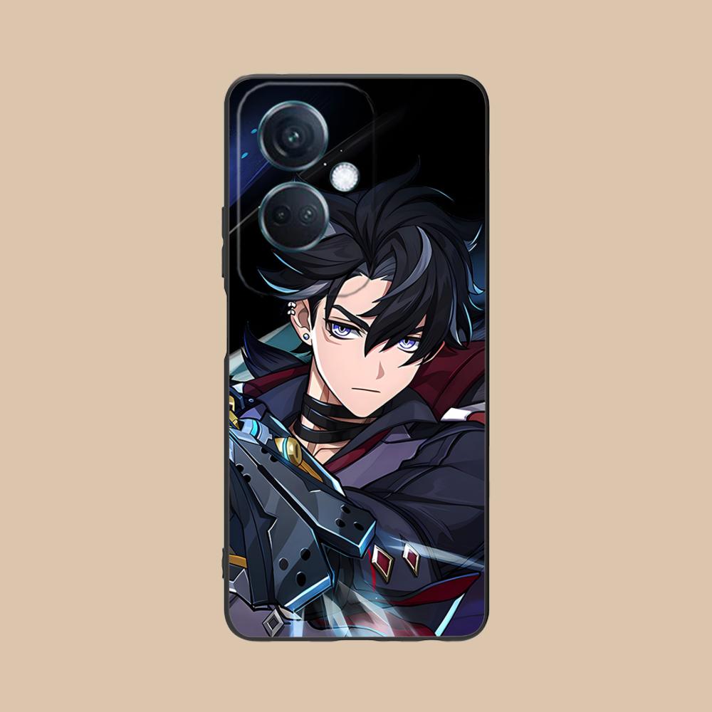 Game GI Wriothesley Matte TPU Mobile Phone Case for OPPO Find X9 X8 X7 X6 X5 X3 X2 Plus s Pro Ultra Lite Colorful Printing Cover