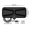 2026 HDTV antenna with butterfly pattern for your TV. High-definition digital TV antenna.