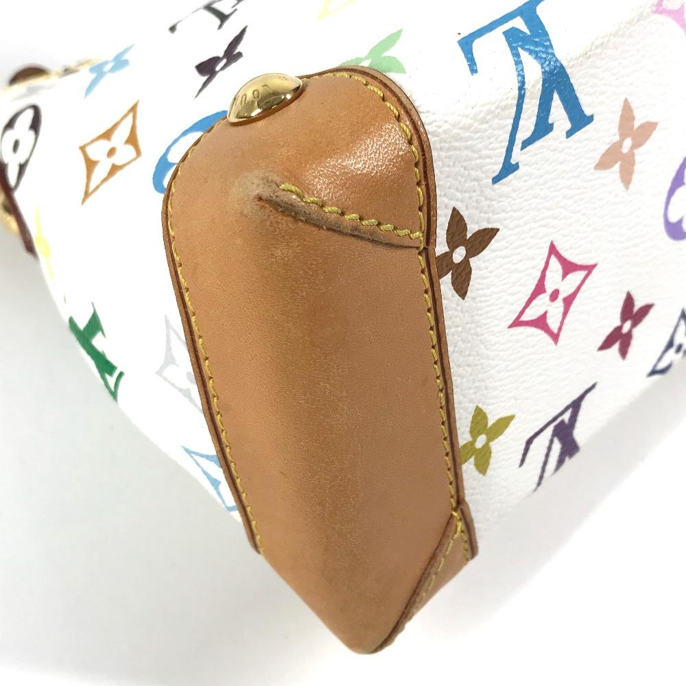 Louis Vuitton M40098 MonogramMulticolore Eliza Shoulder Bag Hand Bag Blanc White