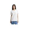 Calvin Klein Casual Cotton Colorful Letter Print Short Sleeve T-Shirt Unisex Tops White J400316YAF