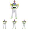 Buzz Lightyear Cosplay Costume For Kids Unisex Design Featuring Vibrant Green Lycra Fabric