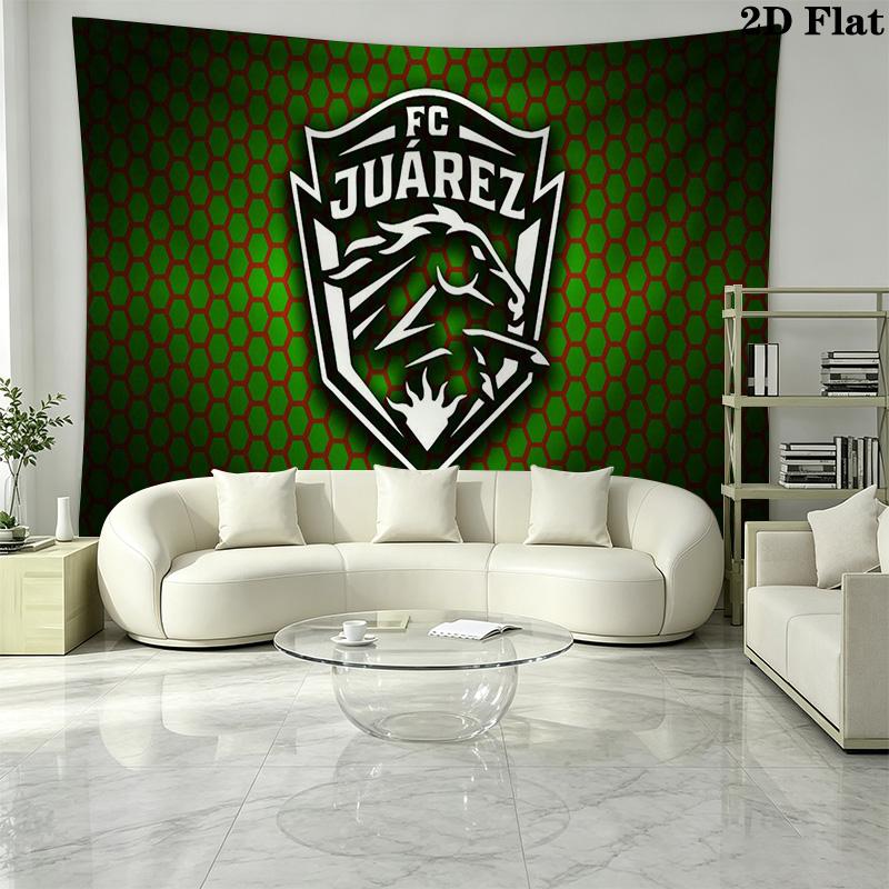 FC Juarez Wall Tapestry Aesthetic Wall Hanging Printed Fabric Blanket Decorative Tapestries for Bedroom Living Room Home Decor