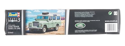 German Revell 1/24 Land Rover Series III Plastic Model 07047