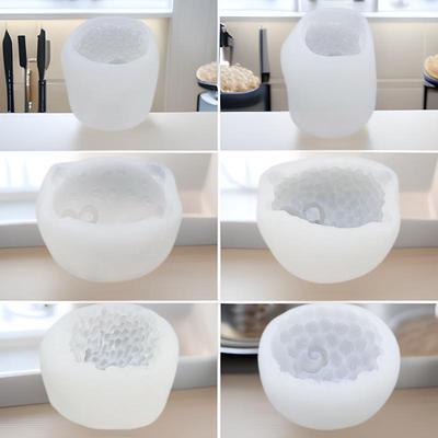 Силіконова форма Sanxin «Кучерява вівця» для DIY мила, свічок та випічки тортів