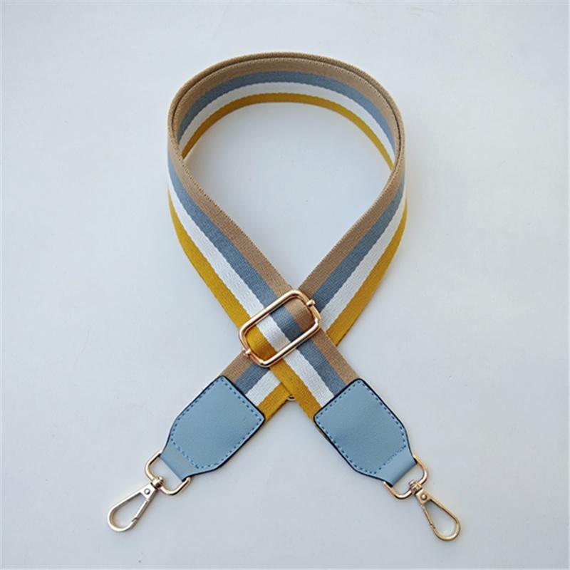 Colored Stripe Shoulder Strap Replacement for Women's Bags