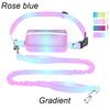 Multifunctional Sports Waist Bag Extended and Thickened Leash for dog walking and dog leash pet running leash with waist bag