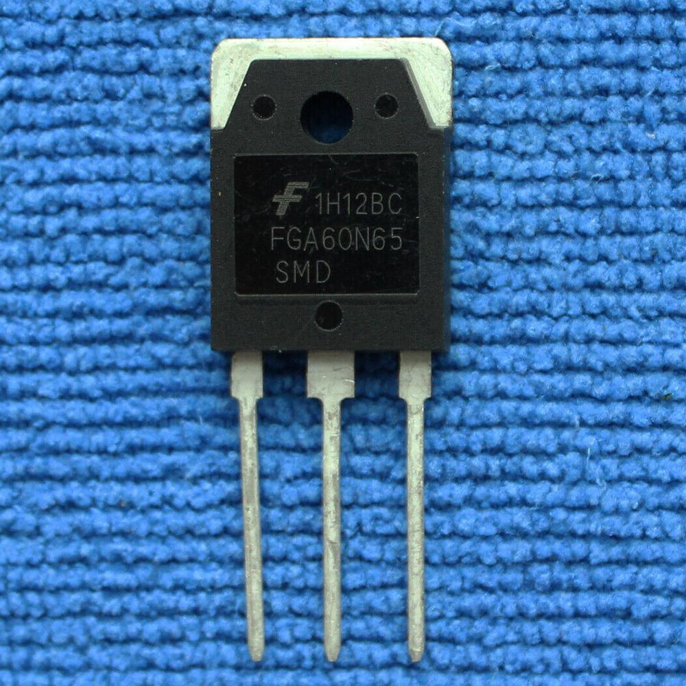 3 STÜCKE FGA60N65SMD FGA60N65 SMD IGBT-Transistoren 650 V Feldstopp IGBT TO-3P 3-polig TO-3PN Integrierter Schaltkreis IC