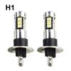 2PCS H1/H3 LED Bulbs 6000K White Super Bright High Power 10-SMD 5630 Cars Fog Lights Driving DRL Auto Lamp