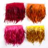 10 Meter 14 Coloful Chicken Feather Trim Fringe Diy Party Skirt Crafts Top Quality Pheasant Feathers For Sewing In Dress Decor
