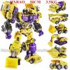 JINBAO 6 IN 1 GT Devastator Toys Transformation G1 Oversize Scrapper Haul Mixmaster Hook KO Action Model Robot Kids Gifts